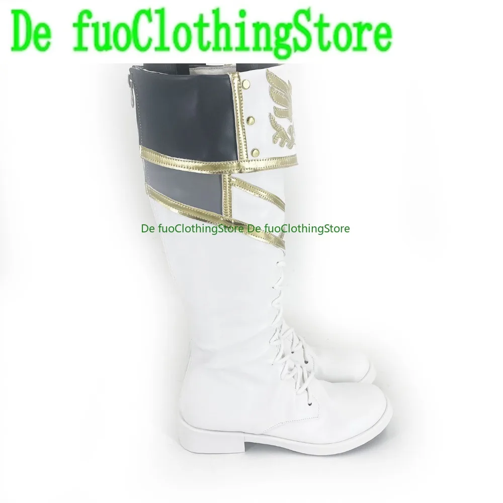 Twisted Wonderland Role PlayingShoes and Boots for Men Adult PU Leather Shoes Party Celebrating The New Year Props Customization