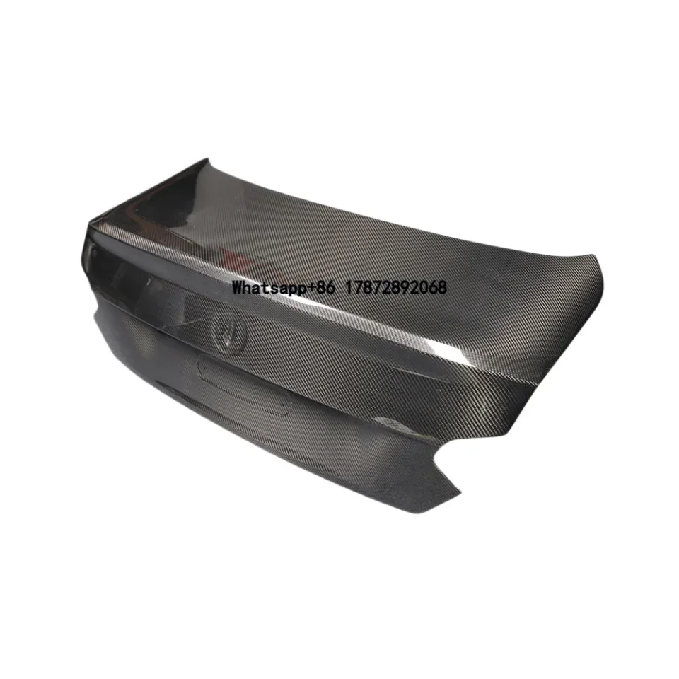 

Top Material Real Dry Carbon Fiber Trunk Hood Back Lid Bootlid for M2 G87 Csl Style Rear Trunk