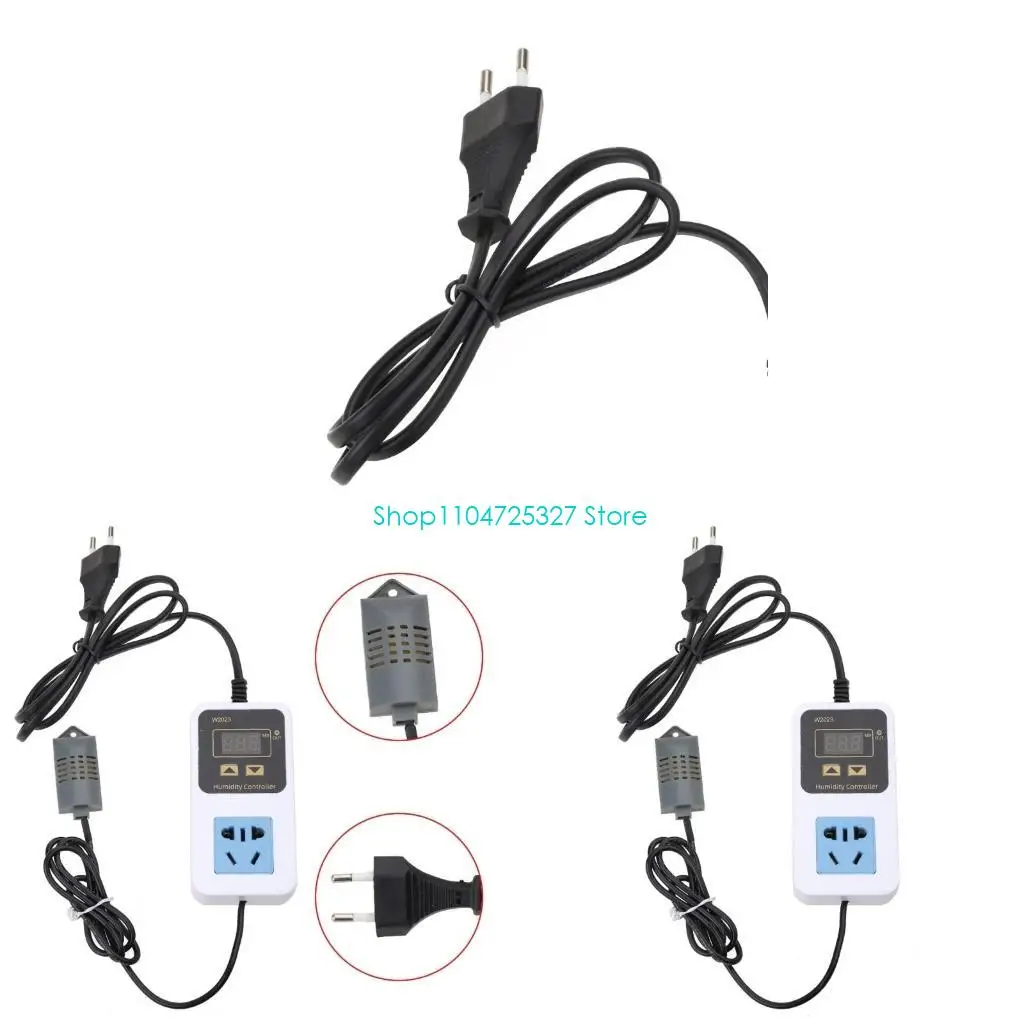 

D8KF High Humidity Controller Humidistat EU Standard Plug-in 110V 220V 10A
