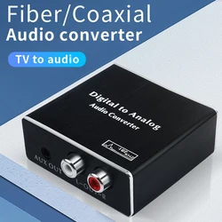 Digital audio converter Bi-directional RCA Digital Coaxial to Optical Toslink converter for Coaxial Optical SPDIF DAC Decoder