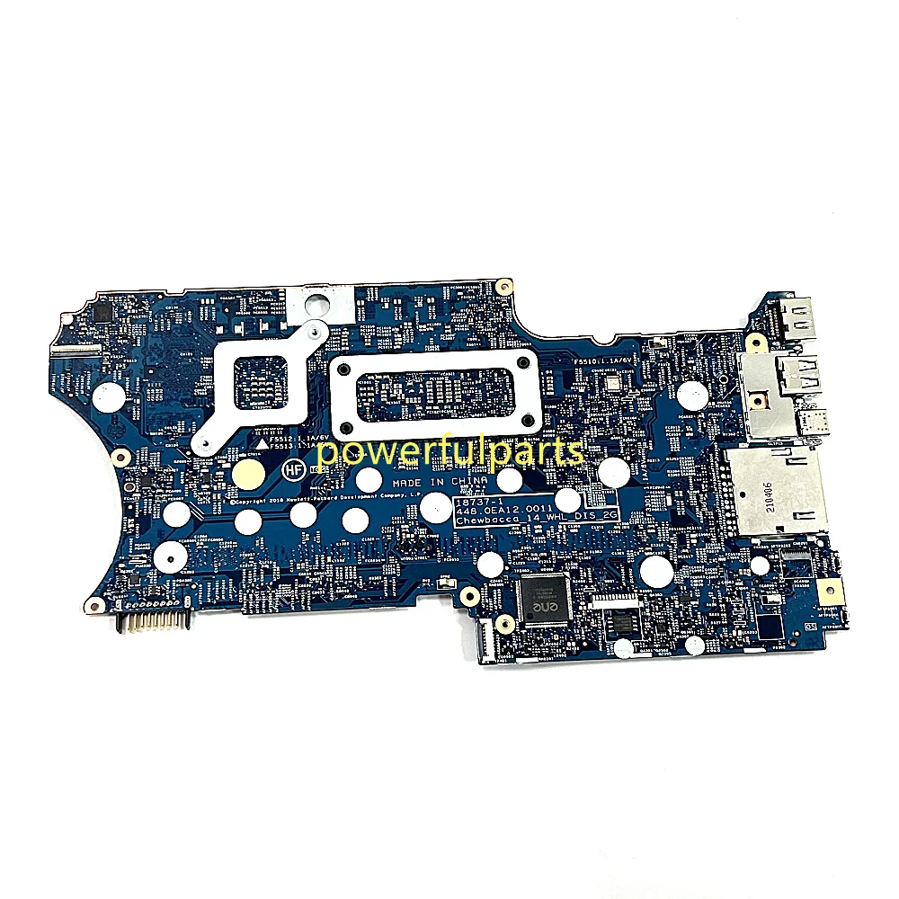 For HP pavilion X360 14T-CD 14-CD Motherboard  L36451-601 18737-1  MX130 2GB Graphic  i3-8145U Cpu Working Good