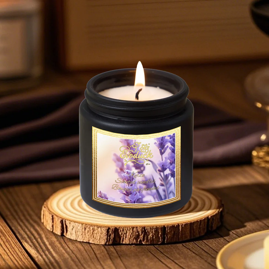 شمعة معطرة باللافندر، هدية خفيفة، شموع عطرية معطرة، شموع هدية للضيوف، شموع زفاف، جرة شمعة #5
