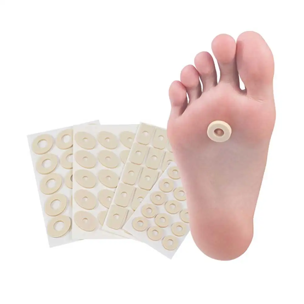 15 個/1 シートトウモロコシ石膏足カルスクッションつま先保護耐摩耗足抗カルスフットパッチ鎮痛パッドプロテクター
