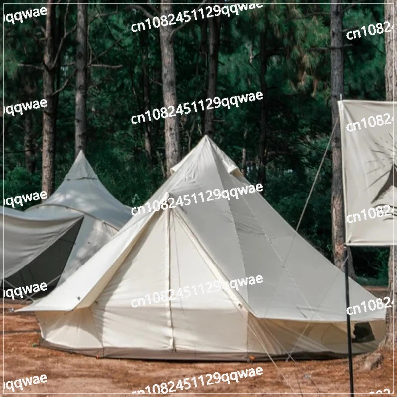 Garden Era 260 Outdoor Tent Folding Portable Rainproof Large Space Camping Thick Cotton Camping Barraca Camping 5 Pessoas