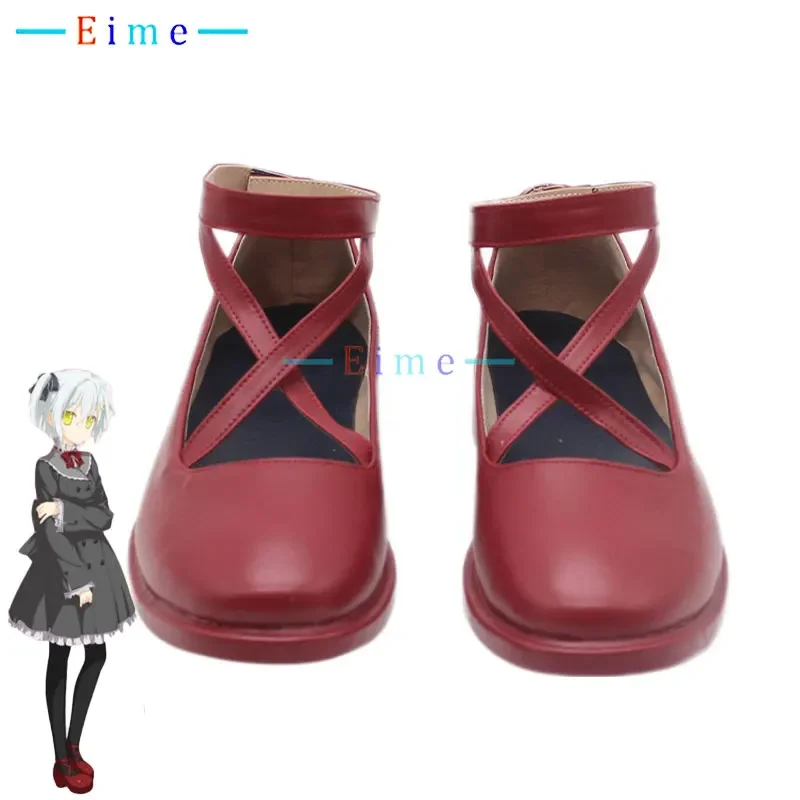 

Обувь для косплея Hotaru Rinne, белые туфли из искусственной кожи в стиле аниме, реквизит для косплея, ботинки на Хэллоуин, изготовленные на заказ