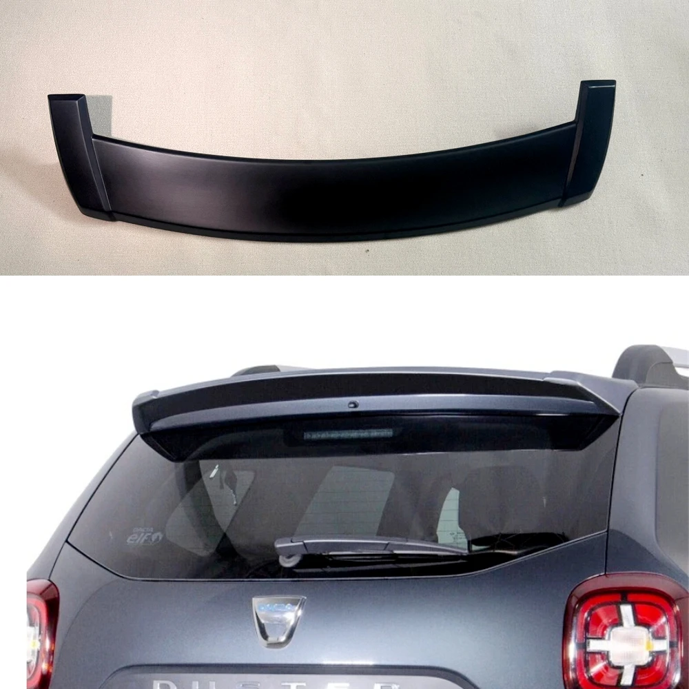 REAR ROOF SPOILER FOR DACIA / RENAULT DUSTER MK2 (2017-2021) FRP Matte black