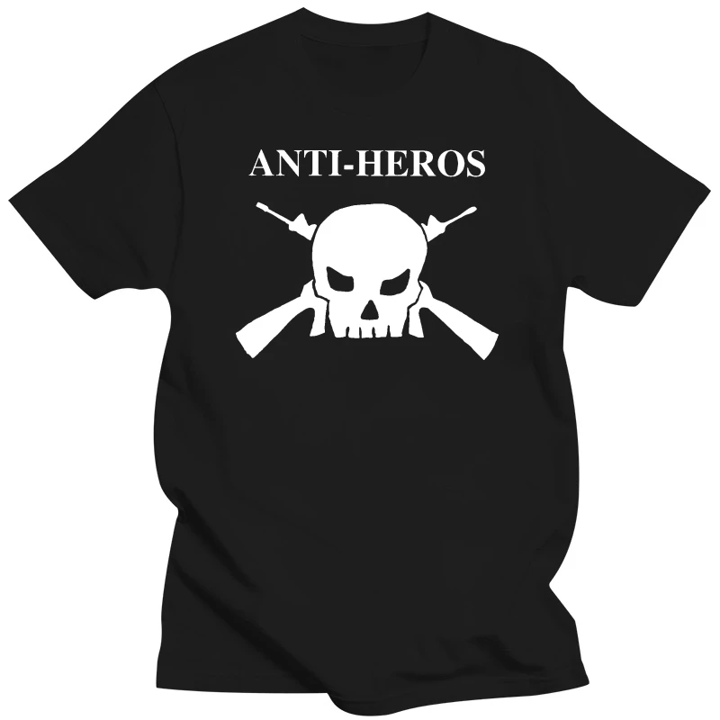 ANTI-HEROS Shirt, Punk, Oi,Skinhead, Boot Boys, Condemned 84, The Bruisers, HC T-Shirt Summer Style Casual Wear