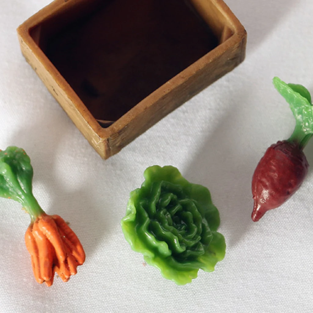 ミニチュアハウス用の小さな農具キット - 子供向け教育プレイセット