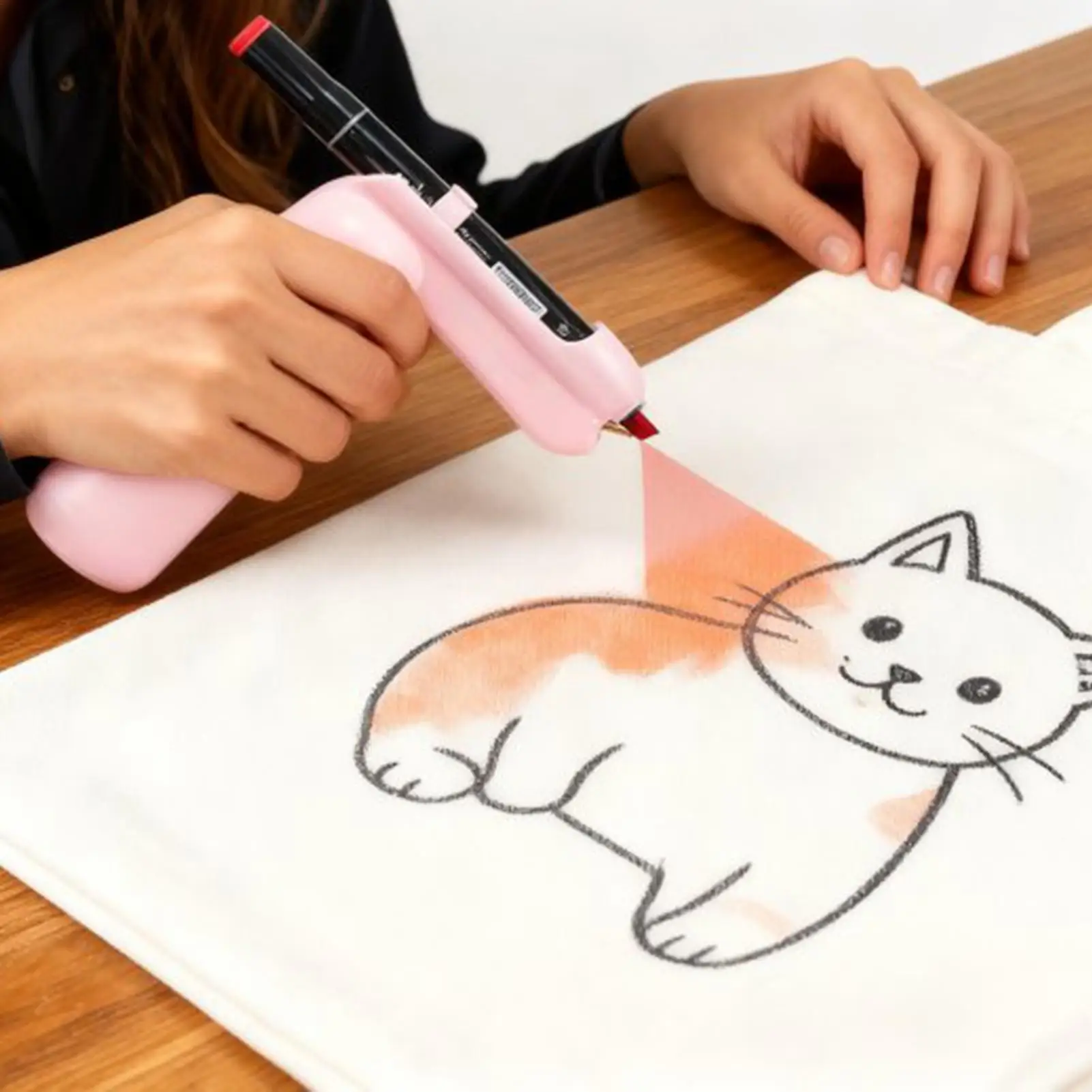 

Electric Spray Pen Airbrush Set Multi-function Color Inkjet Painting Brush Washable Spray Painting Hand Drawn Art Supplies