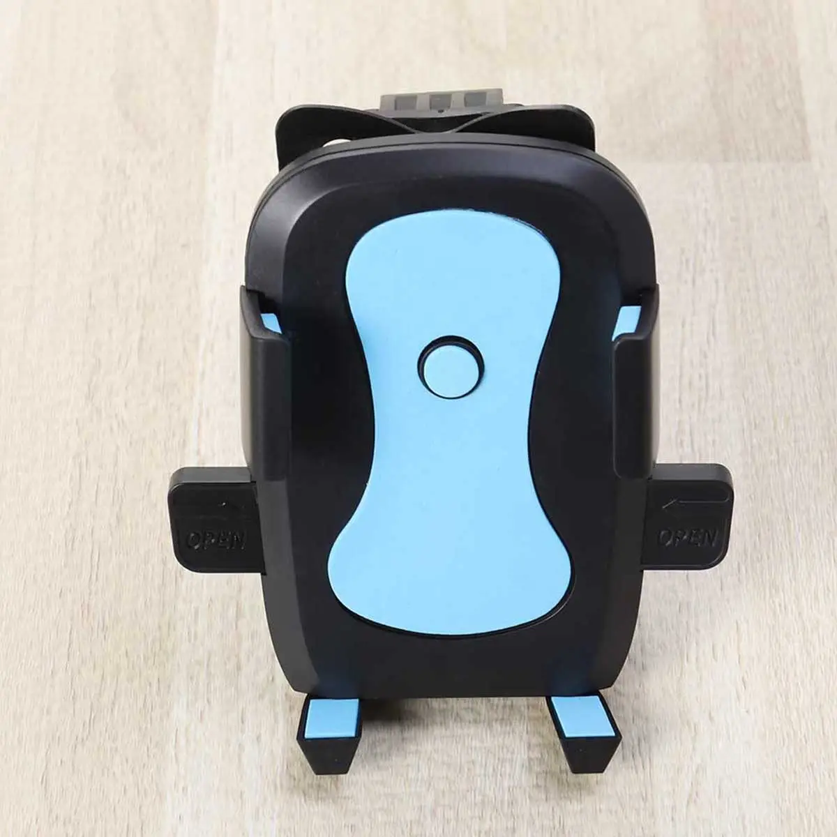 

Blue Phone Holder Universal Motorcycle Mobile Cell Phone Holder Bike Handlebar Stand Mount Bracket ABS Material 360 Degree