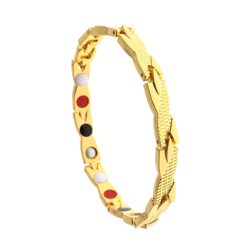 Nieuwe Draakpatroon Twisted Health Magnetische Streep Dames Sterkte Therapie Magnetische Streep Dames Herenarmband