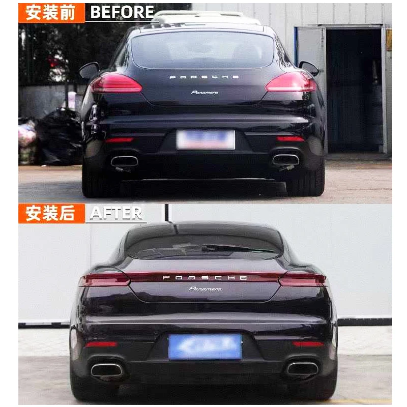 Continuous Taillight Upgrade with LED Lamp for 2010-2016 Porsche Panamera 970 New Brake Turn Signal Reverse Light at 12V Voltage