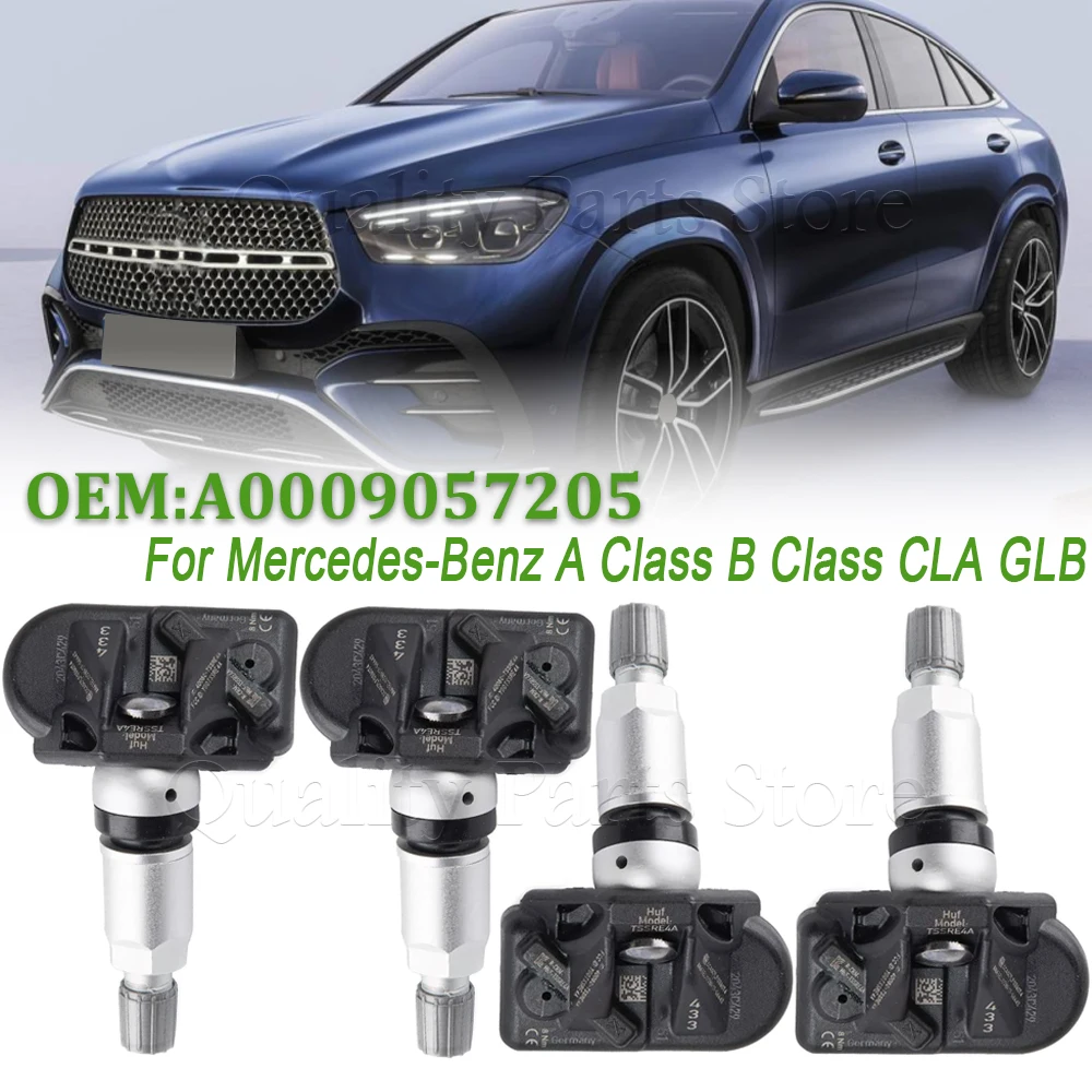 

Для BMW Mercedes-Benz W177 W247 W206 C118 C257 W213 C238 H247 V295 H247 TPMS 433 МГц Датчик давления в шинах A 0009054104 A 0009057205