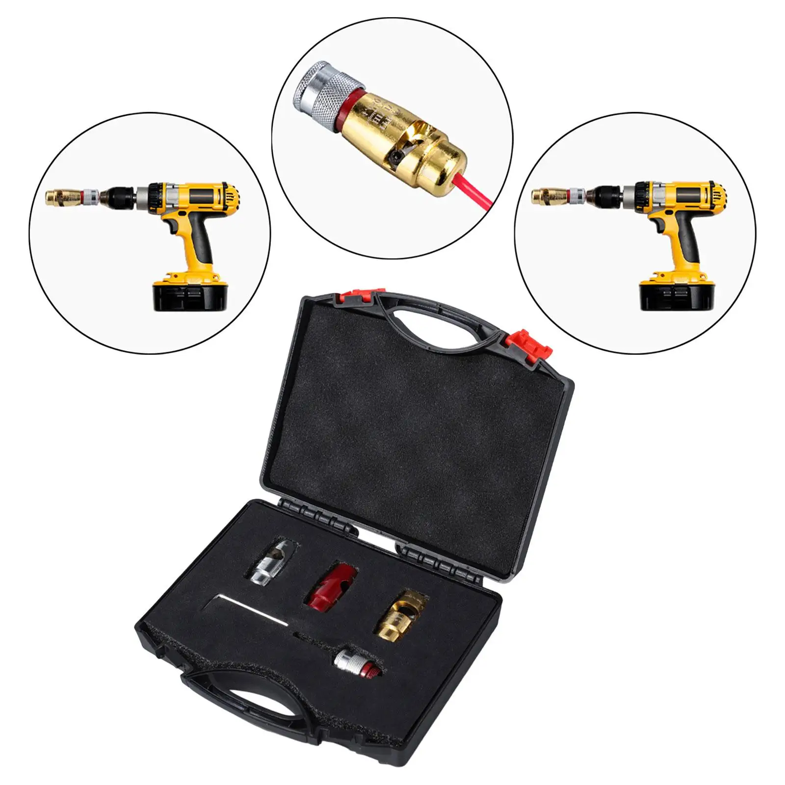 أداة تجريد كابل الحفر الكهربائية مع مفتاح ربط لـ #4