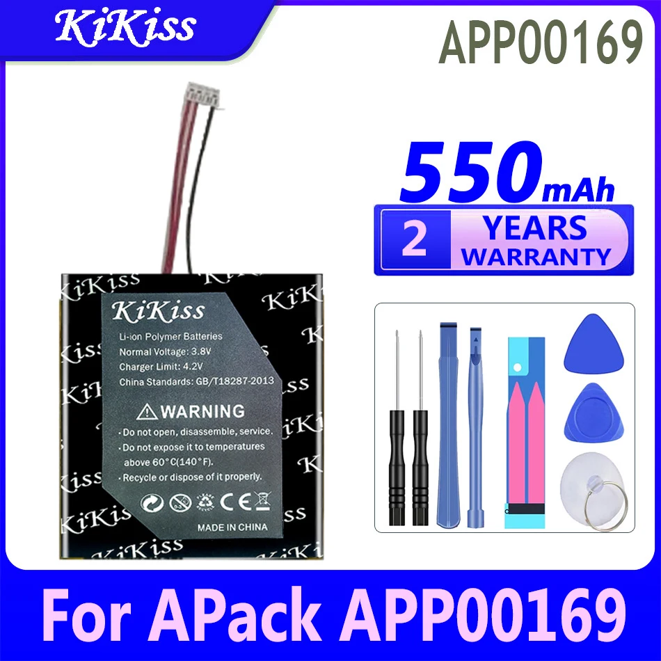 

550mAh KiKiss Powerful Battery For APack APP00169 Bateria