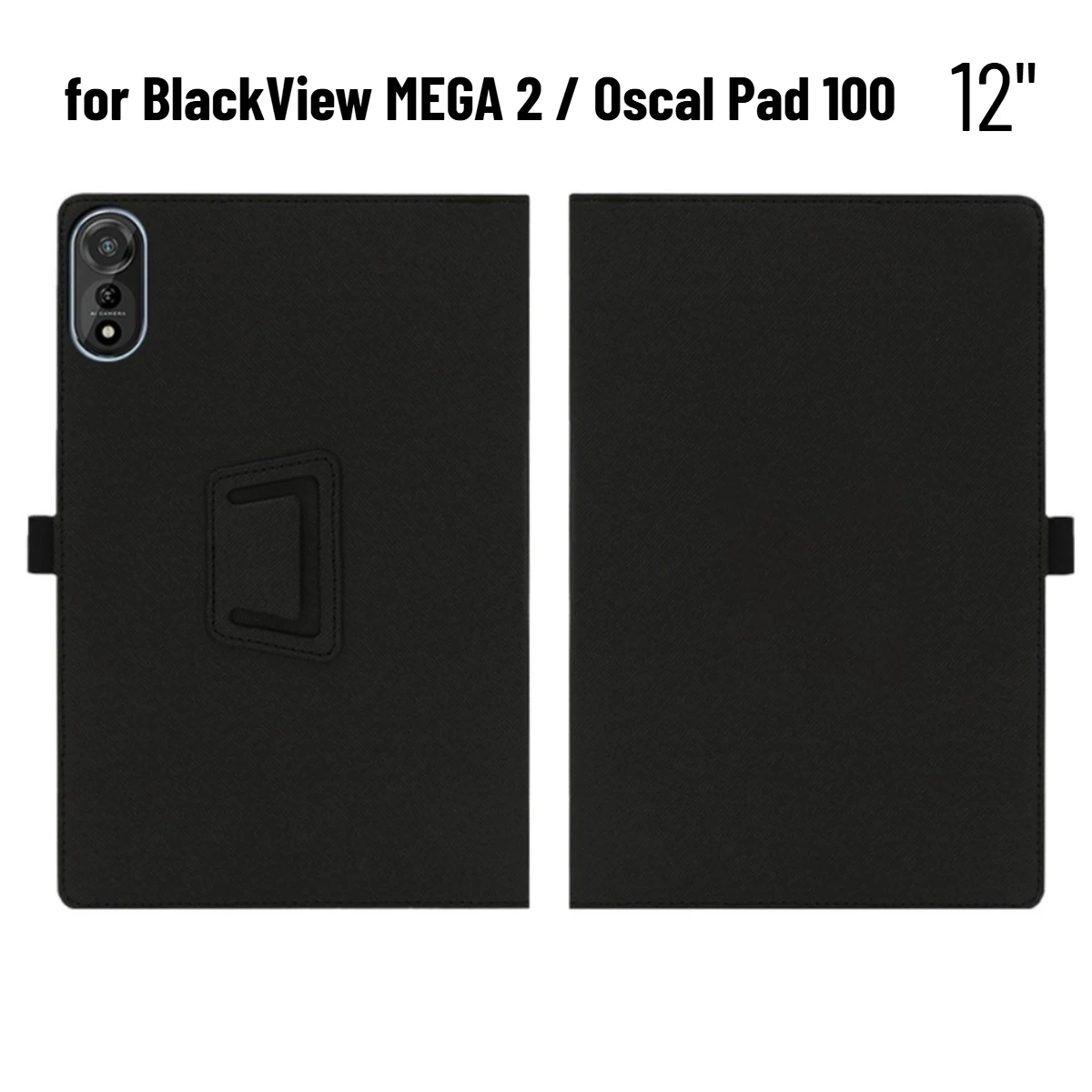 

Tablet Cover for OSCAL Pad 100 Case 12-inch Folding Stand PU Leather Case Full Body Protective Shell for Blackview MEGA 2 2024