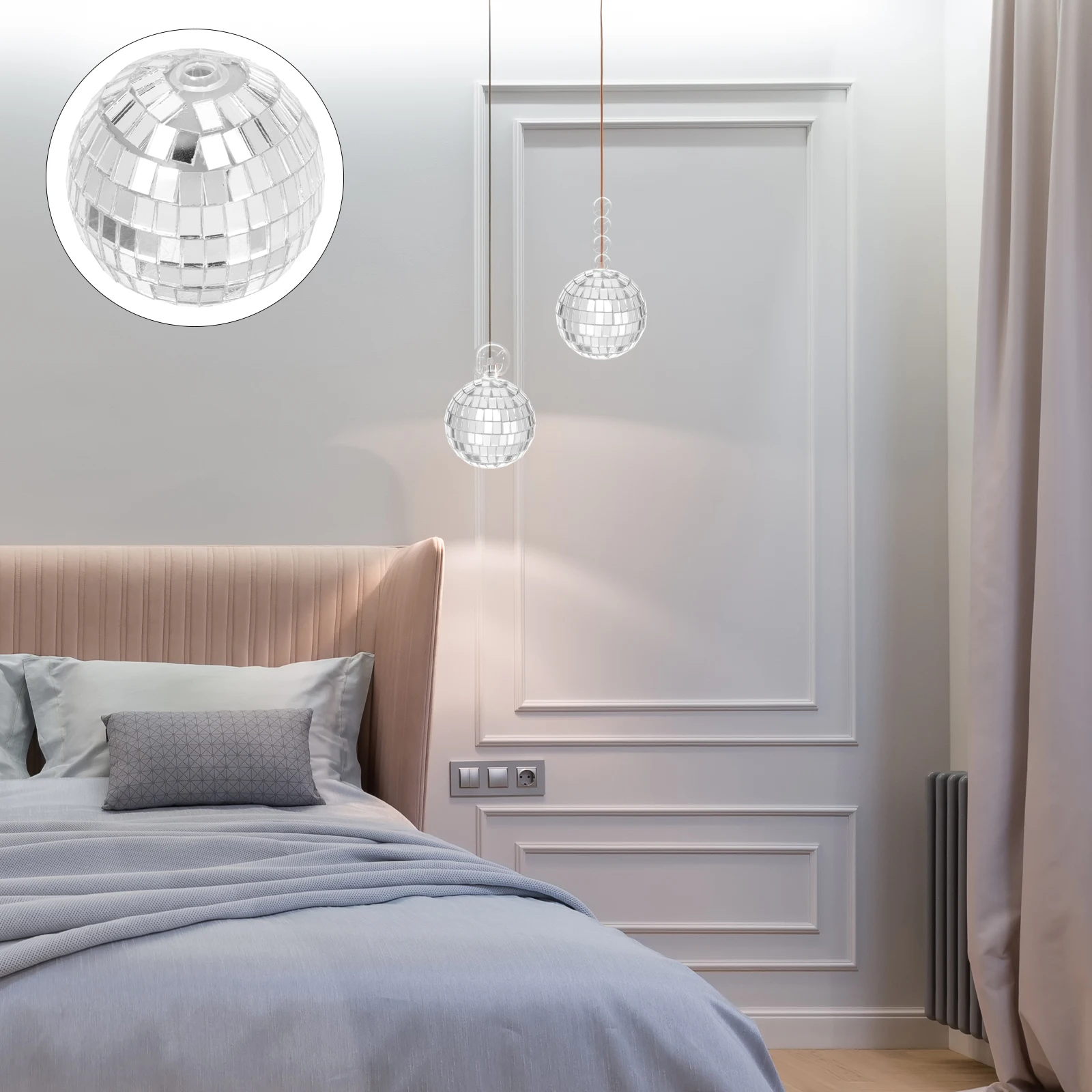 

6Pcs LED Lawn Light Covers Plastic Miniature Lampshades for String Light DIY Lawn Garden Decoration Miniature Lampshade