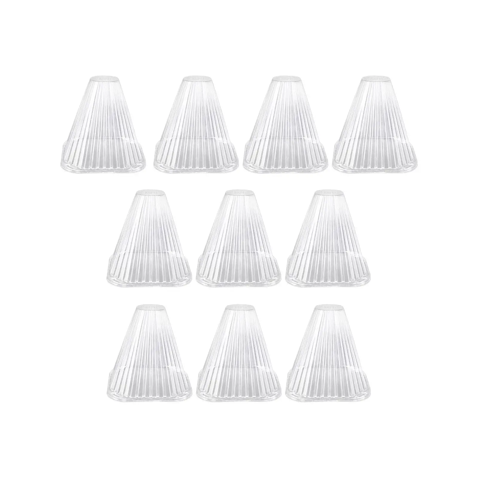 10x Garden Cloche Dome Frost Guard Freeze Protection Sturdy Garden Accessories Mini Greenhouse Windproof Cover Plant Covers
