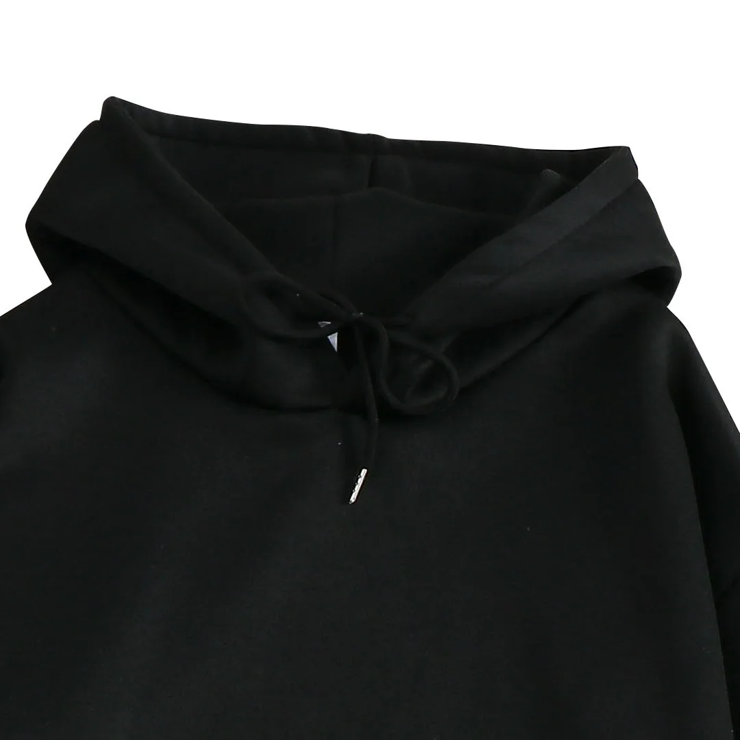 2026 new Hoodie with mottled distorted patterns multi-line text graphics with gradual color changes suitable for both men women