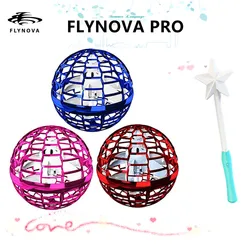 Flynova Pro Mini UFO Fly Ball bumerang szybujący latający błystka światła samolotu technika ręcznie sterowana kula na muchy zabawkowa piłka prezenty