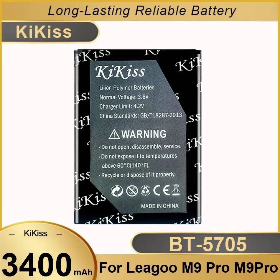 

Premium Replacement BT-5705 Mobile Phone Battery For Leagoo M9 Pro 3400Mah