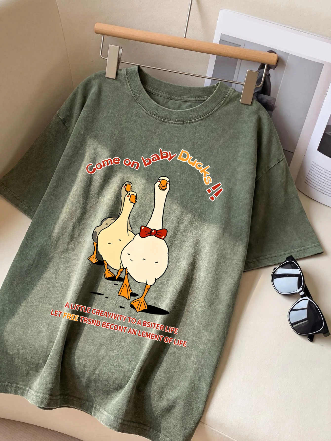 T-shirt retrò lavata con stamp - Baby Clothing Wash recensione e prezzo
