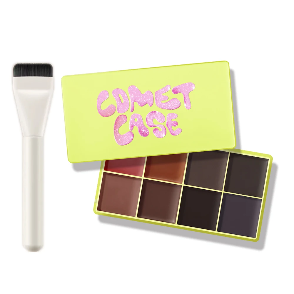 Curve Case Cream Wenkbrauwcrème Blush Highlighter Palette Matte Shimmer Finishes Schaduwtinten Langdurige cosmetica