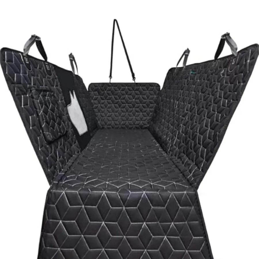 

Dog Seat Covers for Back SeatPet Hammock for Cars Waterproof Backseat Cover for Dogs in Car Heavy Durable Car Hammock for SUV w