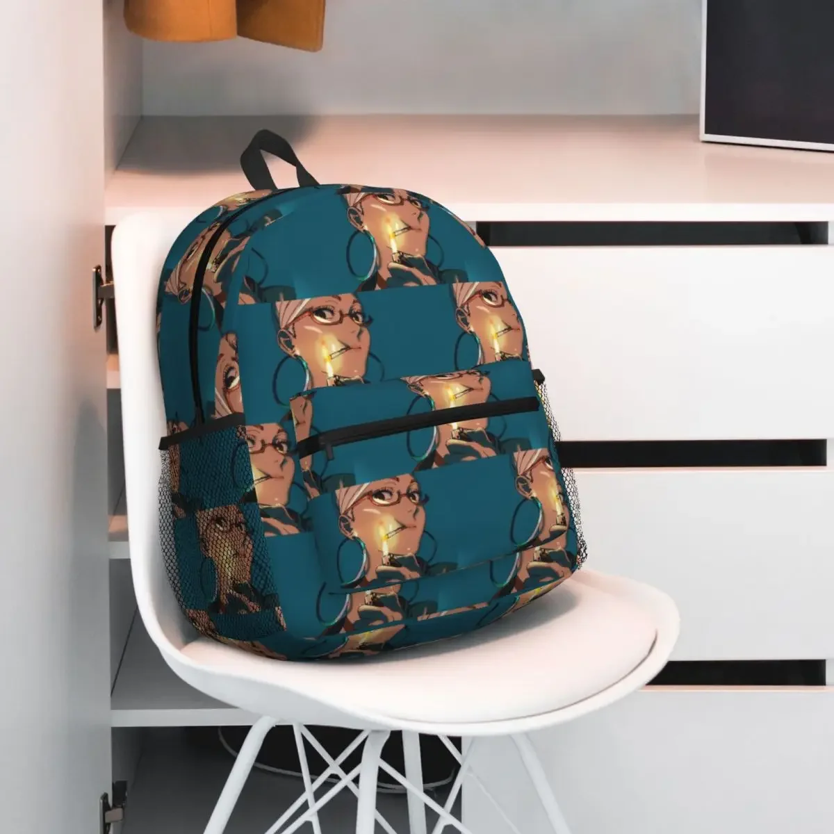 حقيبة ظهر Granny Seiko Daypack ذات سعة كبيرة للأولاد والبنات حقيبة كتب مدرسية حقائب كتف للرجال والنساء