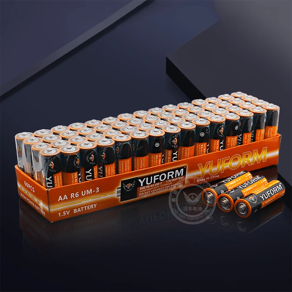 1PCS Battery 1.5V Disposable Carbon Battery,Leak-Proof for LED Lights/Wireless Mouse/MP3for Low-Power Devices