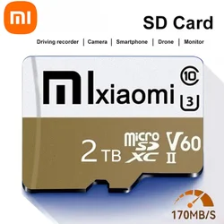 Xiaomi U3 A1 V30 Class 10 Micro Card 128GB 64GB 256GB 512GB High Speed Memory Card SD TF Card With Adapter For Nintendo Switch