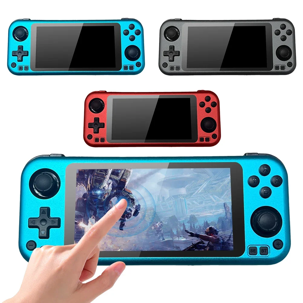 

CB408 Pocket Game Machine Linux 4.7 Inch IPS Screen Video Game Console Open Source Gaming Console 4000mAh Gifts for Kids Adults