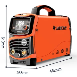 Jasic Argon Arc Welder 220V Household TIG-250S TIG250S saldatrice a freddo Dual-Purpose in acciaio inossidabile IGBT portatile