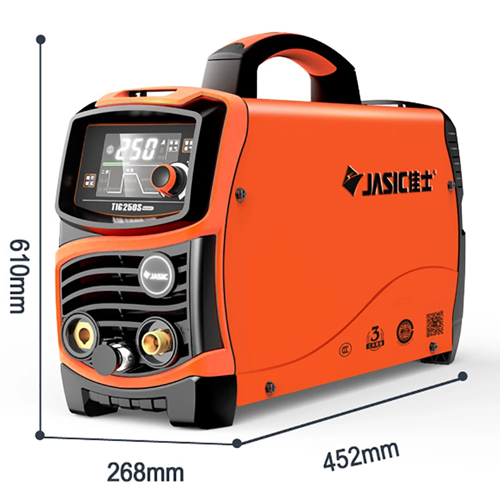 Jasic Argon Arc Welder 220V Household TIG-250S TIG250S Cold Welding Machine Dual-Purpose Stainless Steel IGBT Portable 