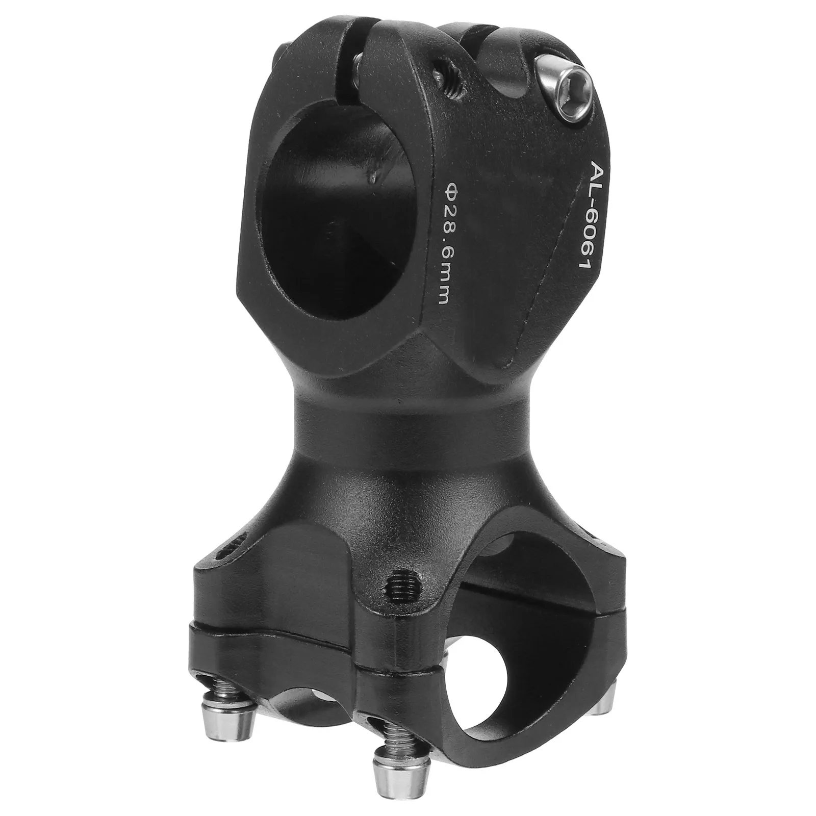 

1Pcs Mountain Bike Riser Stem Zinc Alloy Hollow Front Design Corrosion Resistant Lightweight 31.8mm Handlebar 60x37mm 7Deg Bike