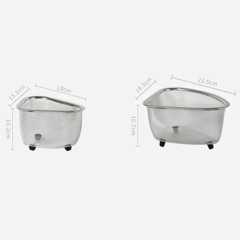 Фильтр для кухонной мойки из нержавеющей стали, сливная корзина «Лебедь», полка для фильтра для мусора, противоскользящий фильтр, многофункциональная дренажная корзина