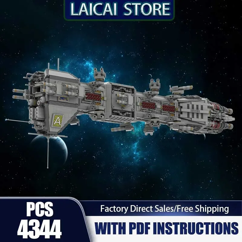 

Military Spacecraft Model Moc Building Blocks Dreadnought 5 Model Technology Bricks Assembly Holiday Construstion Gifts Toy