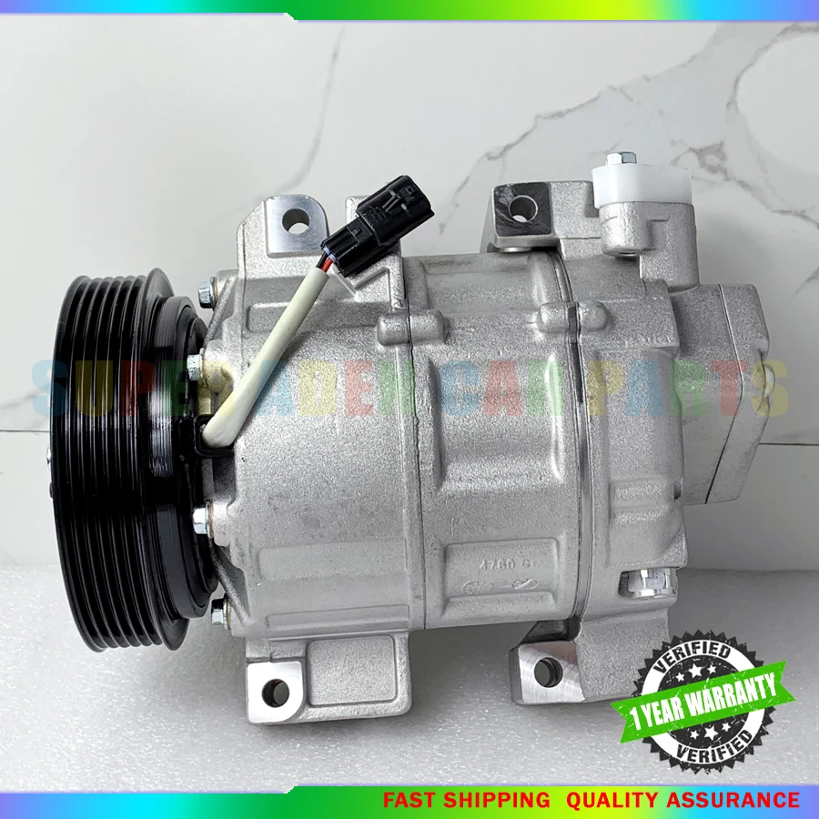 Per Nissan Altima Sentra L4 2.5L 2007-2012 DCS171C Compressore AC 6PK 12V 92600ZX50A Z0005023C 92600ZE90B 92600JA00A 92600ZN40B