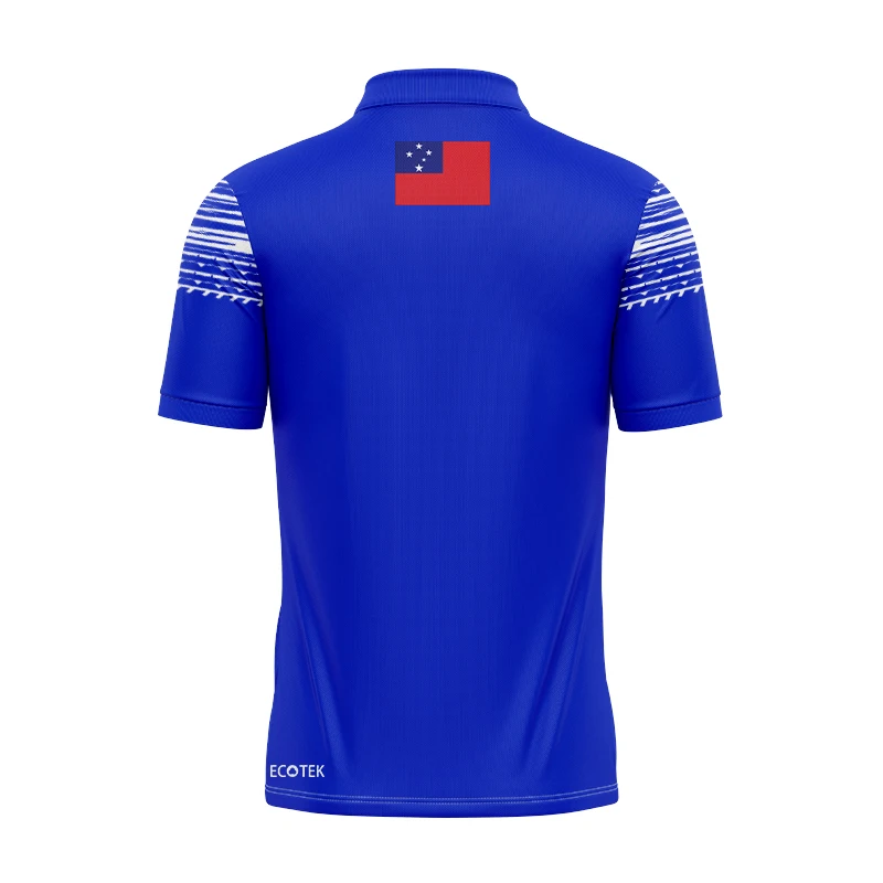 POLO NEW Toa Samoa RL 2023-24 Mens Replica Home Jersey Rugby League by Dynasty