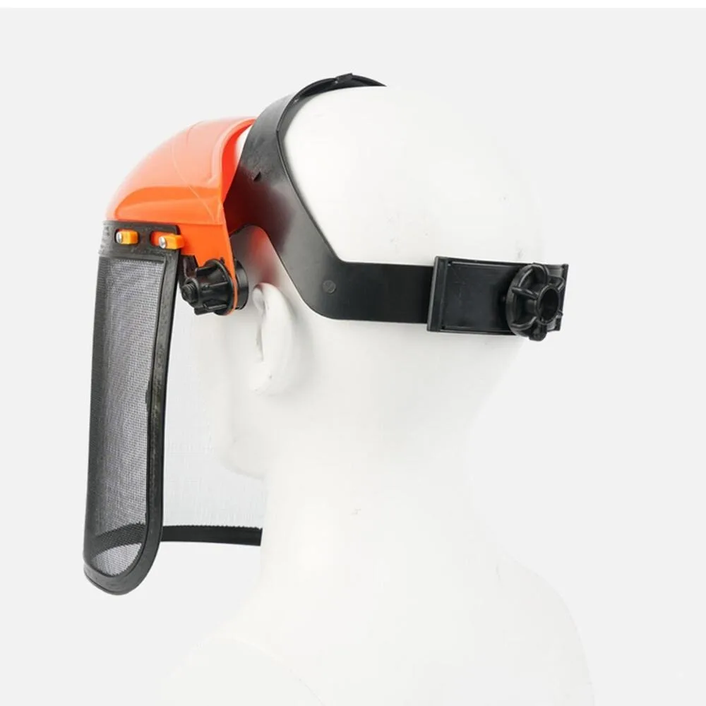 Mower Gardening Protection Electric Cutting Forestry Safety Helmet Chainsaw Helmet Protective Mask Mesh Face Shield