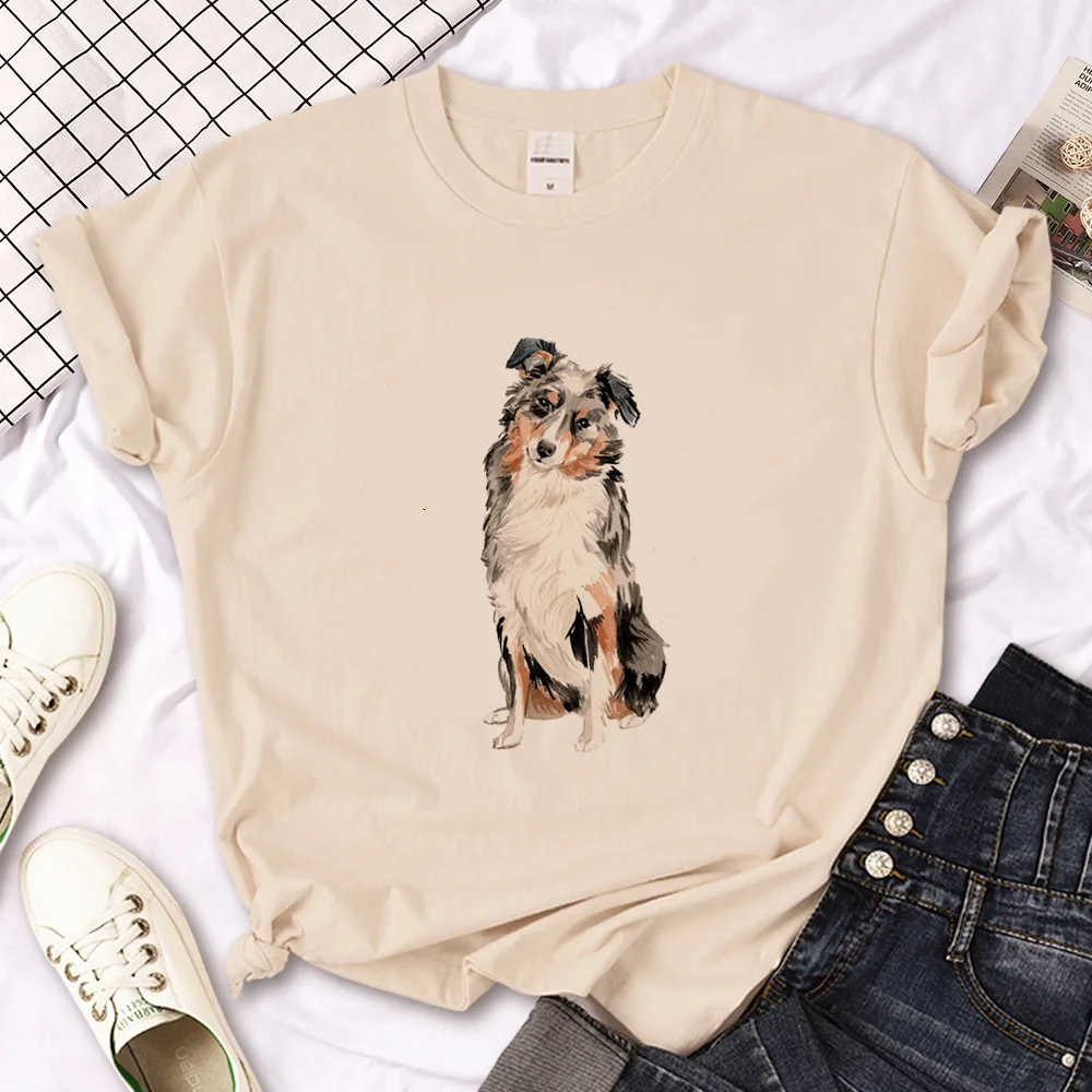 Shepherd tshirt women Japanese manga comic Tee female graphic clothing