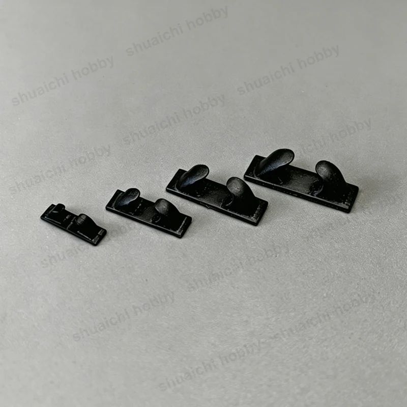 10PCS RC Simulated Boat DIY Resin Printing Fairlead Guide Hook Wire Cable Post Rope Hooks 18x5x5mm 15x4.5x4.5mm 12x3.5x4mm