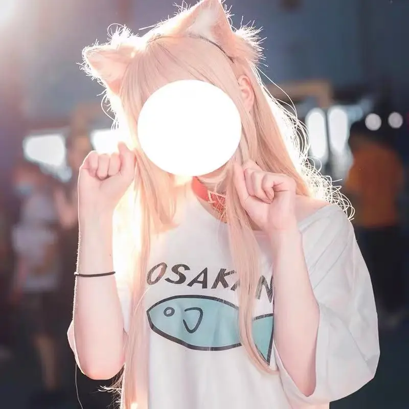 

2026 New Anime Cat Girls Kinako OSAKANA Cosplay Costume Summer Casual T-Shirt Crops Tops Underpants 40hara Kinako Outfit