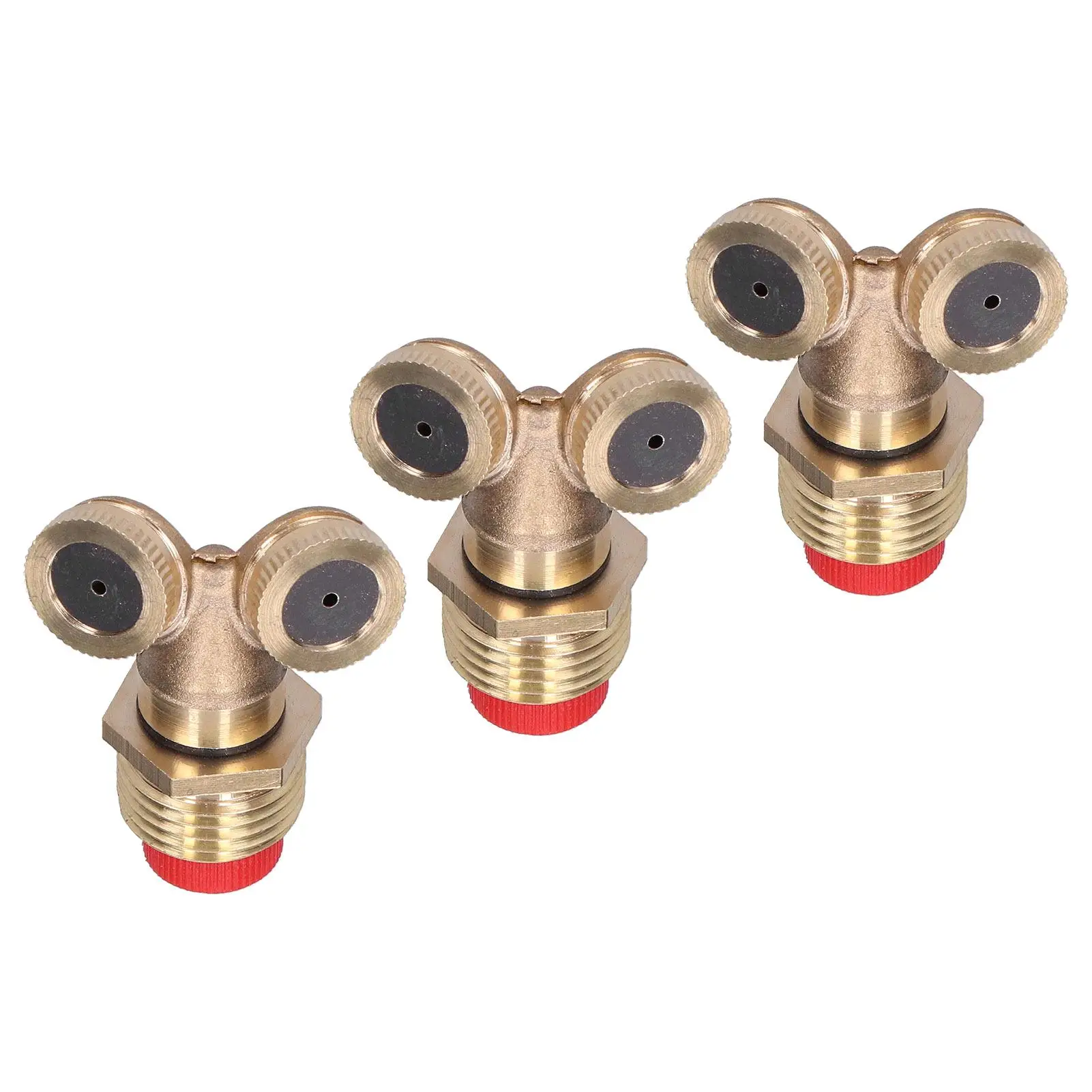 Agricultural Spray Nozzle Set with Filter G1/2 Male Thread Irrigation Mist Sprinkler Head 3Pcs Gardening Watering Tool