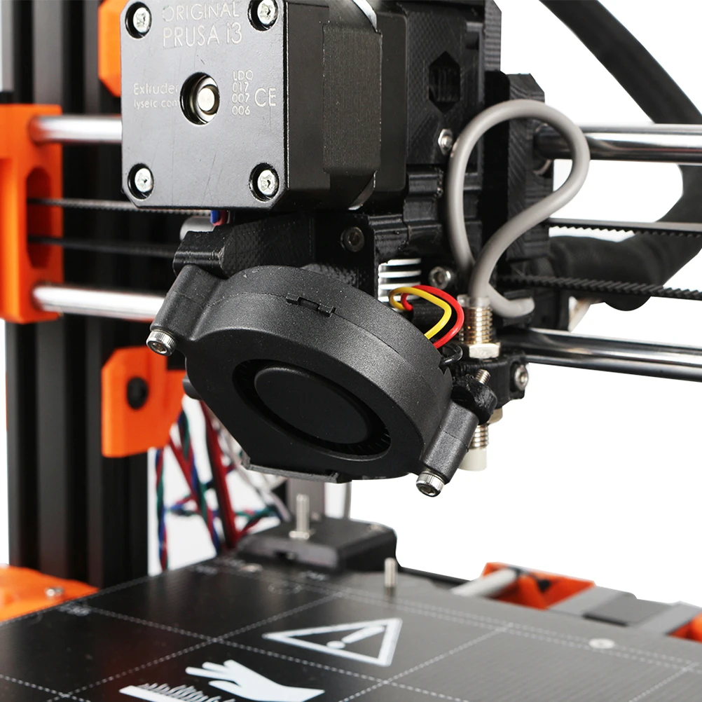 

2pcs 3D Printer Cooling Fan Super Silent Radial Blow 5015 Hydraulic Sleeve Bearing Front Fan Cooler 5V Dual Side Heat