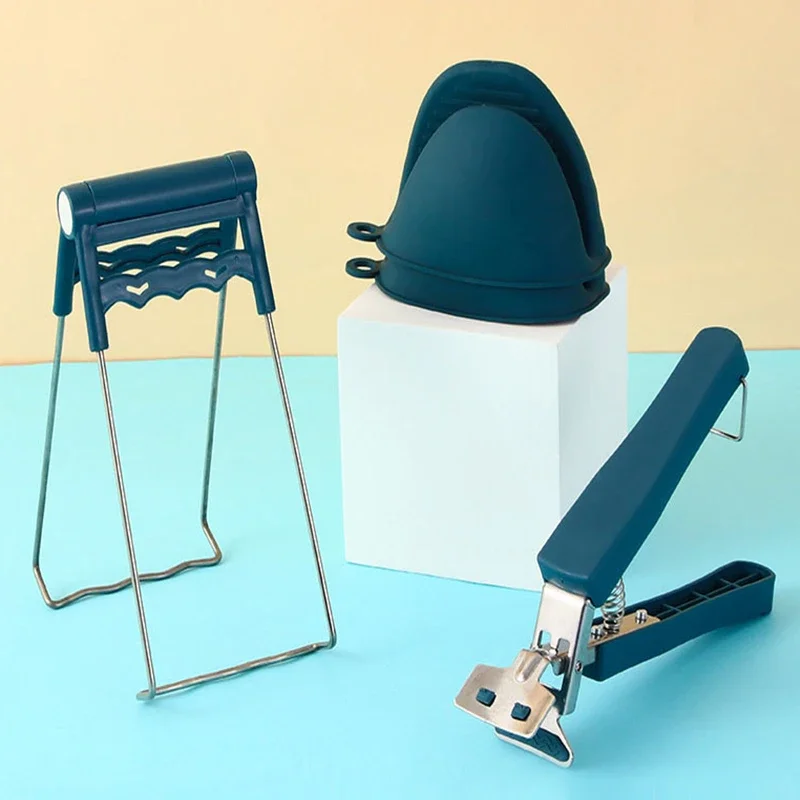 

Anti-scald Clamp Bowl Clamps High Temperature Resistant Non-slip Crockery Clamps Stainless Steel Tray Clamp Kitchen Bowl Set