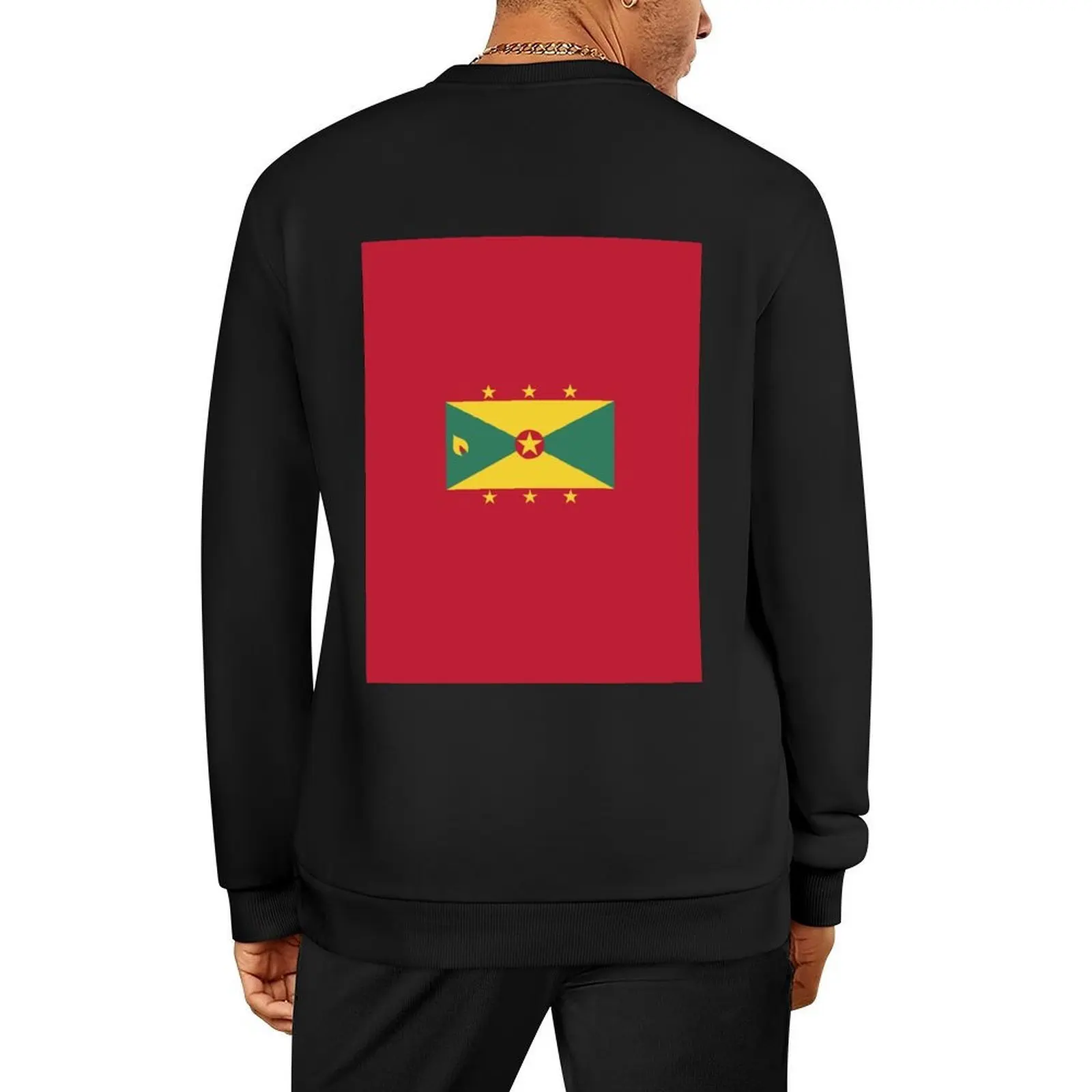 

Grenada Flag Pullover fashion men men's clothing male clothes graphic t shirts men sweatshirt for men