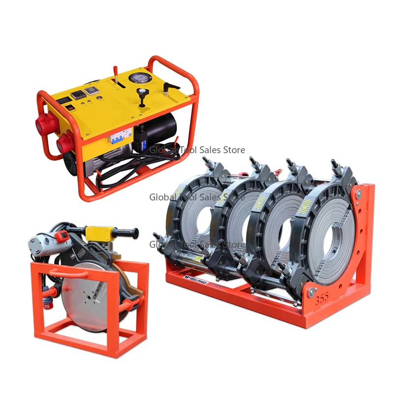 90-355B PE Pipe Hydraulic Welder – Butt Fusion, Max 355mm, Professional Grade