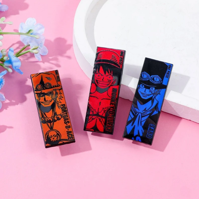 One Piece Monkey D. Luffy Persönlichkeit Kreative Metallabzeichen Herrenmode Schicke Dekorative Brosche Feiertagsgeschenk Großhandel – Detail 4