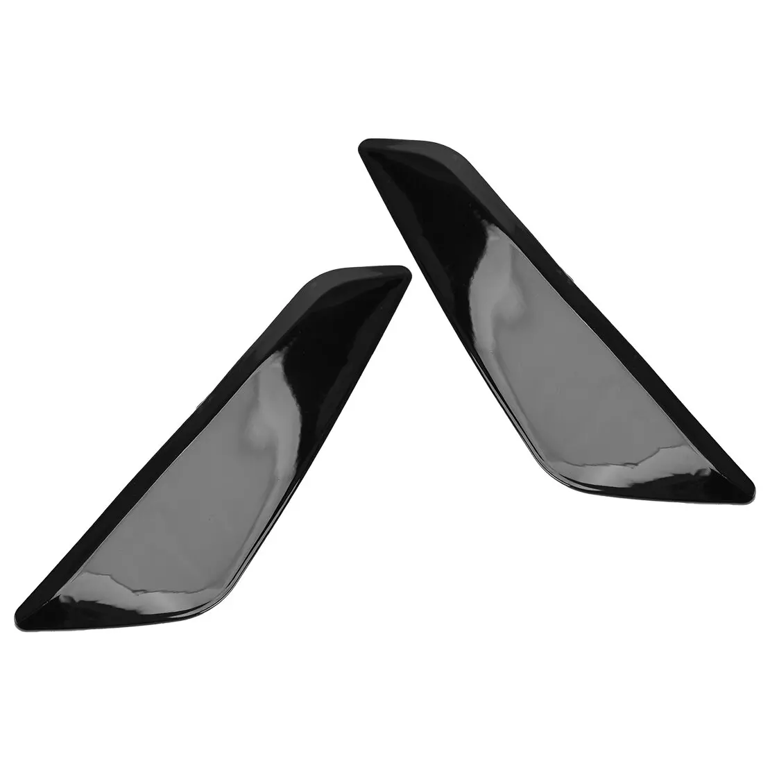 1 Pair Car Side Fender Vent Grille Cover Trim Fit for BMW 5 Series G30 G31 2018-2022 Gloss Black ABS